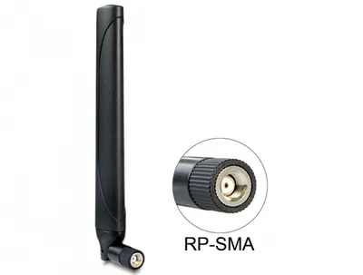 Image de Delock Antenne LTE RP-SMA mâle -0,9