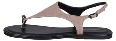 Produktbild von Tamaris Damen Sandale Zehentrenner Sandale aus Leder 1-28142-46, Größe:39 EU, Farbe:Beige