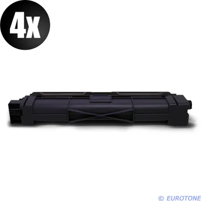 Produktbild von 4x Eurotone Toner Alternative für Brother TN-242BK Black Schwarz