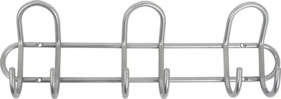 Immagine prodotto di HOME It® Flex appendiabiti con 6 ganci 48,4 × 2,2 x 7,2 cm bianco