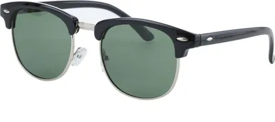 Produktbild von Sonnenbrille selbsttönende grüne Gläser Retro runde Gläser