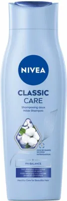 Produktbild von NIVEA - Shampoo - Classic Care - Gesunde Pflege - Glänzendes Haar - 250 ml - 1 Stück