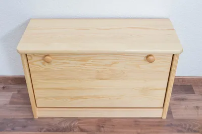 Produktbild von Schuhschrank Kiefer Vollholz massiv natur Junco 216 - 44 x 72 x 30 cm (H x B x T)