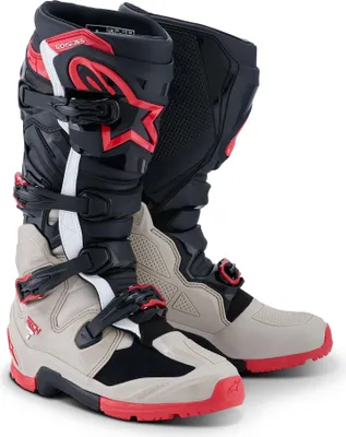 Produktbild von Alpinestars Tech 7 Enduro 2026 Motocross Stiefel, schwarz/grau/rot, 11
