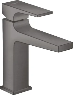 Produktbild von Hansgrohe Waschtischmischer 110 Metropol Brushed Black Chrome mit Push-Open Ablaufgarnitur, 32507340
