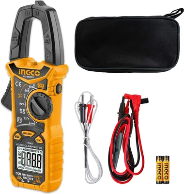 Obrázok produktu pre Digitálny kliešťový multimeter 600 Ingco