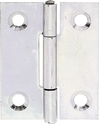 Produktbild von Alberts Scharnier halbbreit sendzimirverzinktem 41 x 33 mm 50er Set
