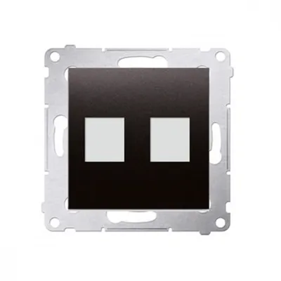 Obrázek produktu pro Kontakt-Simon DKP2.01/48, Antracit, Plast, IP20, 75 mm, 32 mm, 75 mm
