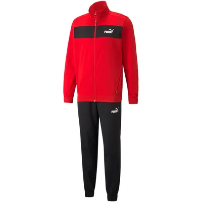 Produktbild von PUMA Polyester Trainingsanzug Herren high risk red S