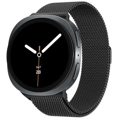 Productafbeelding van imoshion Milanees magnetisch bandje voor de Samsung Galaxy Watch 9 (40/44mm) / Watch 8 (40/44mm) / Classic (46mm) - Zwart