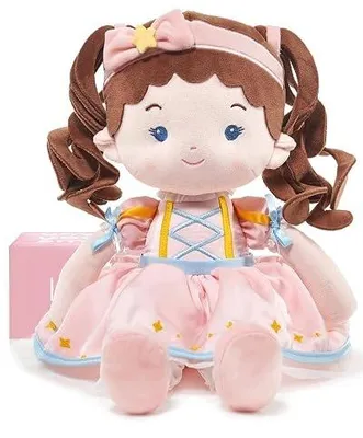 Zdjęcie produktu dla Pluszowa lalka 40 cm miękka przytulanka dla niemowląt dziewczynek