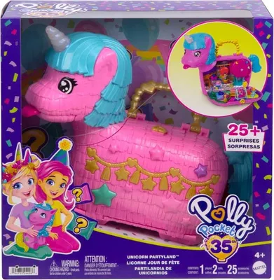 Obrázok produktu pre Polly Pocket HYD96, Akčný / Dobrodružný, 4 rok / roky, Viacfarebný, Plast