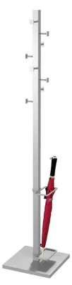 Produktbild von Kerkmann Kleiderständer Slim Line alusilber 31.0 x 8 Haken