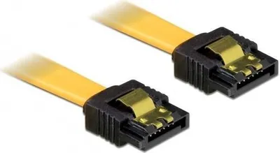 Produktbild von DeLOCK 0.2m SATA Cable, 0,2 m, Gelb