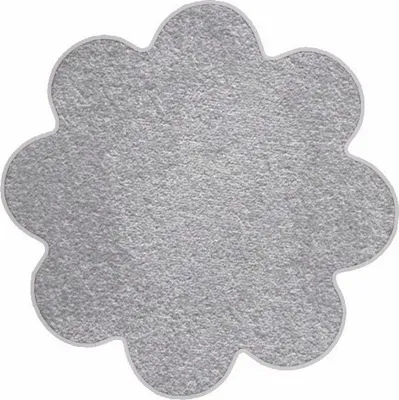 Zdjęcie produktu dla 120x120 cm Dywanik Eton szary kwiat