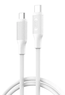 Zdjęcie produktu dla Szybki Kabel 2X Usb Typ-C Przewód Mocny Szybkie Ładowanie 60W 1M