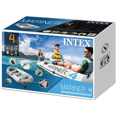 Image de Mountfield Bateau Gonflable Pour Quatre Personnes Mariner 4 Set