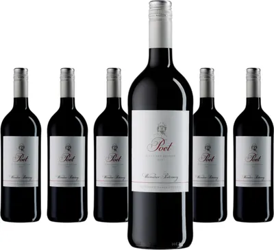 Produktbild von 6 x Weimarer Poetenweg Poet Rot trocken 1,0 Ltr.