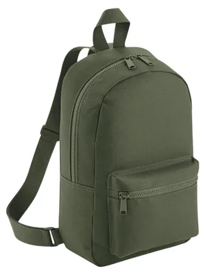 Produktbild von Bagbase - Mini-Rucksack "Essential Fashion" FK1868 (Einheitsgröße) (Olivgrün)
