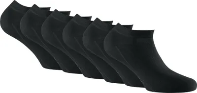 Produktbild von Rohner Basic Uni Sneaker Socken, 6er Pack - Invisible Sneakers Schwarz 43-46 (8.5-11 UK)