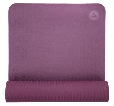 Image de Tapis de yoga fitness - 183 x 60 cm - TPE - Doux - Antidérapant - Épaisseur 6 mm