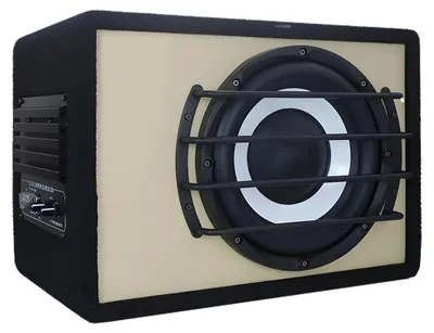 Image de Caisson de subwoofer pour voiture - Subwoofer de coffre - 12 V - 3 800 W - Sensibilité de 90 dB - Pour voiture et camping-car