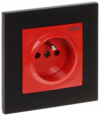 Image de Prise Électrique Murale Elektro-Plast Noir 4142-19