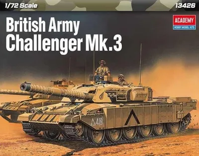 Productafbeelding van Modelbouwpakket tank 13426 - Britse leger, Challenger Mk.3 (schaal 1:72)