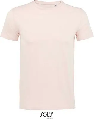 Obrázek produktu pro SOLs 02076 | Pánské tričko s krátkým rukávem Milo - barva: krémově růžová - velikost: M