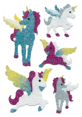 Immagine prodotto di 10x Herma 6667 Adesivi MAGICI Unicorni Diamante glitterato