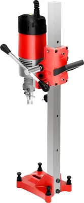Image de Carotteuse pour béton - Carotteuse - 2300 W - 220 V - Ø 0–165 mm - Profondeur de forage jusqu'à 80 cm - Profondeur de forage réglable