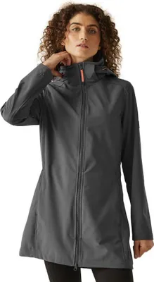 Produktbild von Regatta Carisbrooke Softshellmantel für Damen, Farbe:Grau, Größe:36