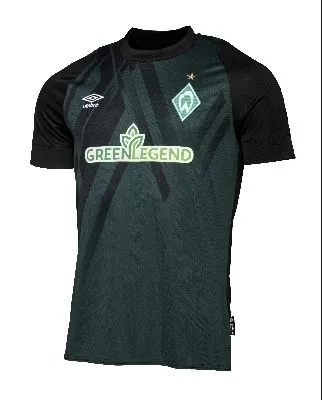 Produktbild von Umbro Werder Bremen Third Black Jersey Wmns 0 38