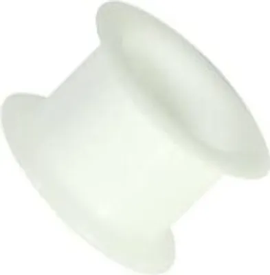 Produktbild von Ohr Silicon Flesh Flared Tunnel Piercing Weiss VFTF.WH.16mm