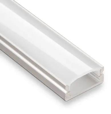 Produktbild von SOTECH LED Profil-22 Aufbauprofil 2000 x 17,5 x 8 mm – opale Abdeckung, Aluprofil