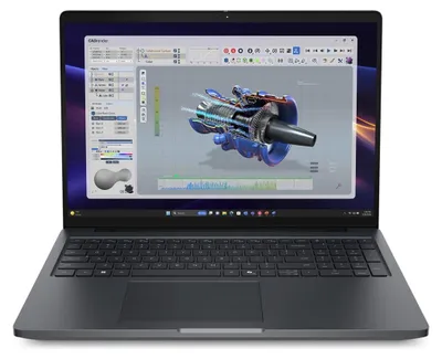 Productafbeelding van DELL Pro Precision 5 16 PW516261, Intel Core Ultra 9, 40,6 cm (16 inch), 1920 x 1200 pixels, 64 GB, 1 TB, Windows 11 Pro