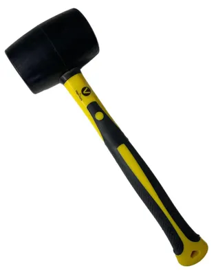 Produktbild von Gummihammer Schonhammer 1200g Hammer Fiberglasstiel
