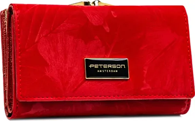 Produktbild von Damen Geldbörse Leder+PU PTN PS108-MLF-2562 Rot