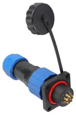 IP68 Aviation Steckverbinder 8-polig 250V 5A wasserdicht