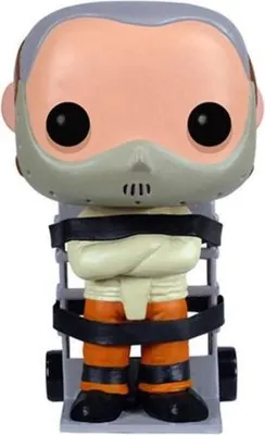 Image de FUNKO BOBBLE HEAD POP CULTURE HANNIBAL  HANNIBAL LECTER FIGURINE EN VINYLE NOUVEAU !  Funko