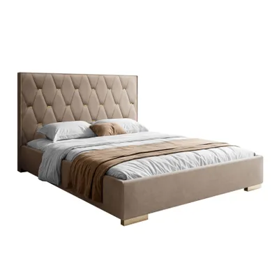 Produktbild von Polsterbett IZOLDA mit hohem Kopfteil, 140x200,Royal Velvet 176
