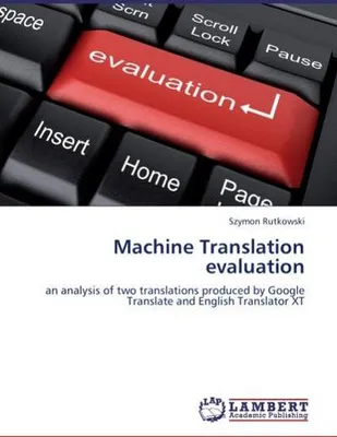 Obrázek produktu pro Machine Translation evaluation