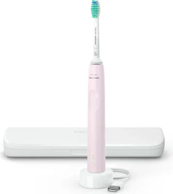 Image de Philips | HX3673/11 Sonicare 3100 Sonic | Elektryczna szczka do zębów | Akumulatorowa | Dla dorosłych | ml | Liczba główek | Różowy | Liczba główek szczoteczki w zestawie 1 | Liczba trybów szczot