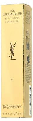Imagen del producto de #66 "Fuchsia Fling" de YSL, labial líquido "Make Me Blush"
