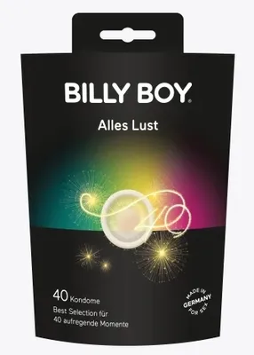 Produktbild von (Billy Boy, Alles Lust, Kondome, 40 Stück