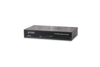 Produktbild von PLANET FSD-503, Fast Ethernet (10/100), Vollduplex, Wandmontage
