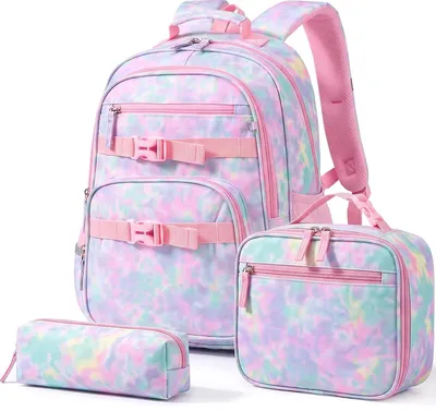 Produktbild von Ergonomischer Schulranzen Set 3-teilig leicht wasserdicht Kinder