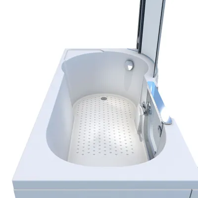 Produktbild von Seniorendusche und Badewanne mit Tür S12D-L Dusche 170x85cm