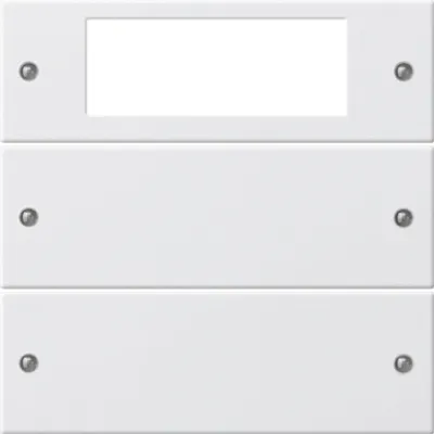 Produktbild von Gira 219203 Wippenset 2fach Plus System 55 Reinweiß