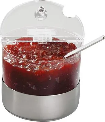 Produktbild von APS 11815 Kühlschale Mini TOP FRESH, Ø 14 cm, Höhe 11,5 cm, 1 Liter, inkl. Kühlakku und Klappdeckel